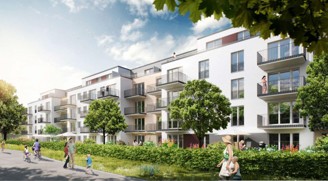 »Mein Falkenberg« 202 neue Wohnungen und 142 neue Reihenhäuser im Ortsteil Falkenberg