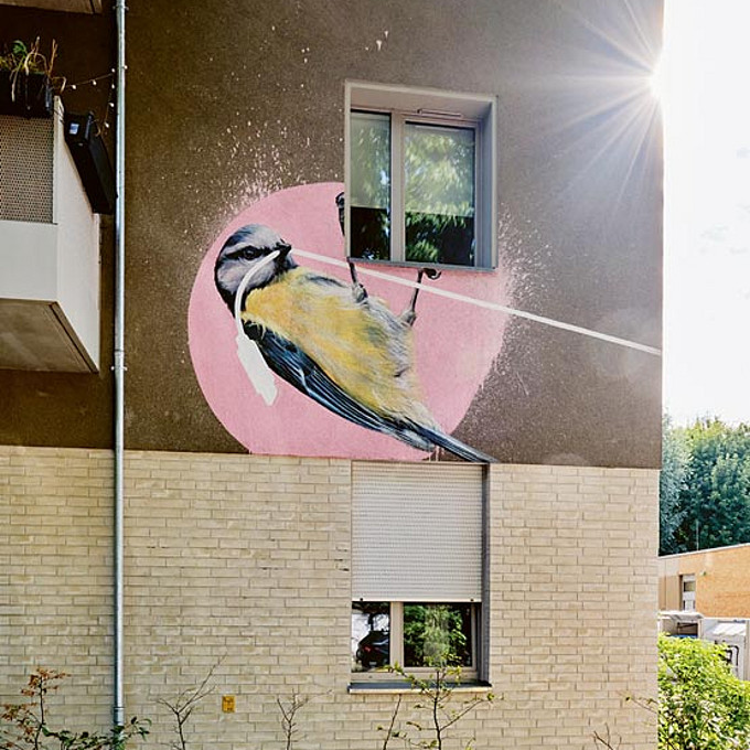 Grafitti-Kunstwerke in Berlin