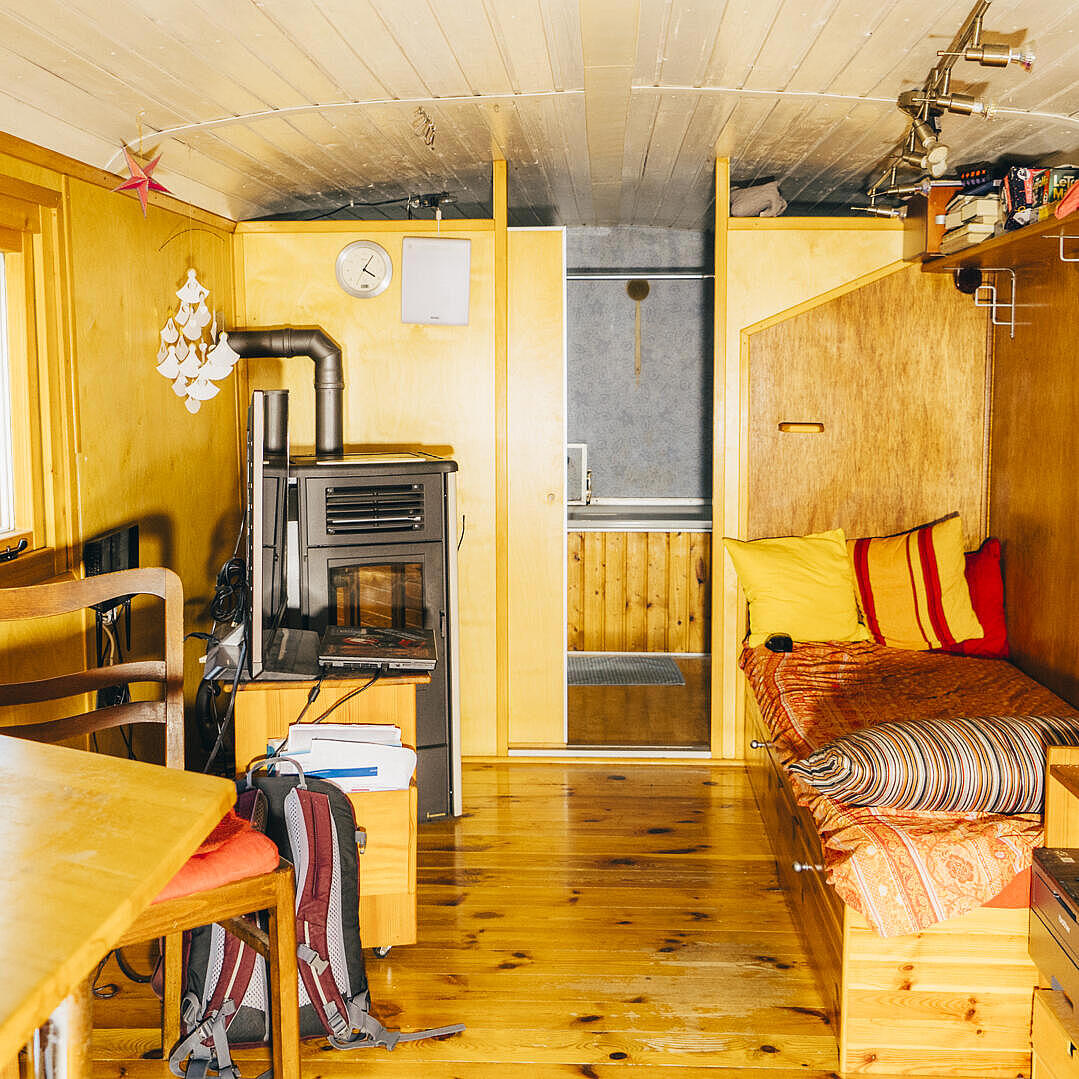 Innenansicht eines Wagens