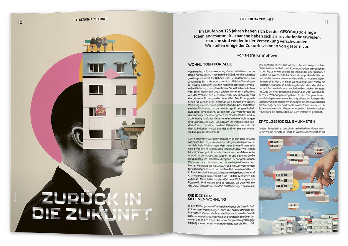 Hallo Nachbar 3-25 Innenseite der Titelgeschichte