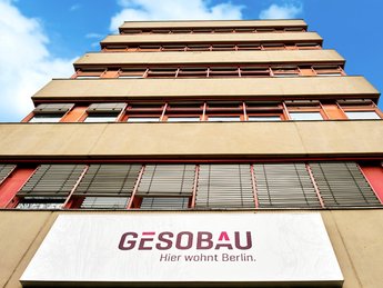 Das Hauptgebäude der GESOBAU