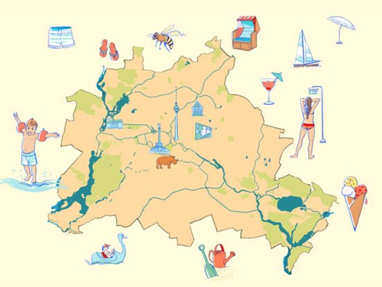 Stadtkarte Berlin