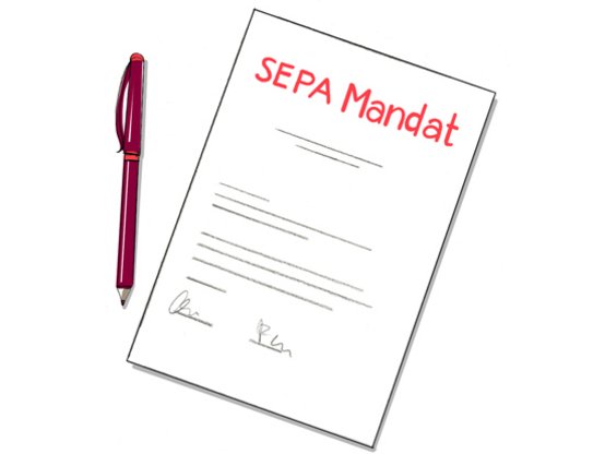 Illustration SEPA-Mandat