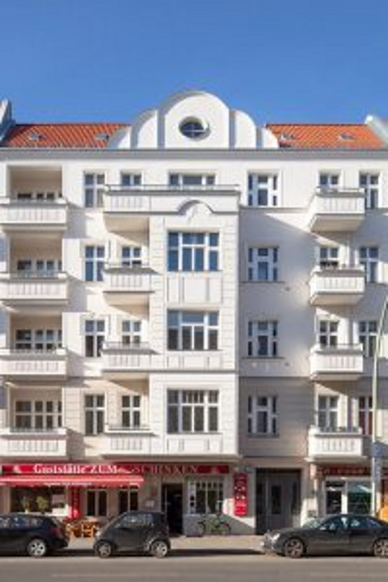 60 Wohnungen gruppieren sich in der Luxemburger Straße 5 im Wedding hinter der repräsentativen Fassade 