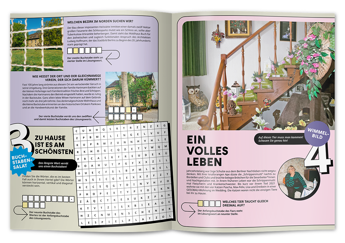 Hallo Nachbar 2-25 Titelgeschichte mit Rätseln
